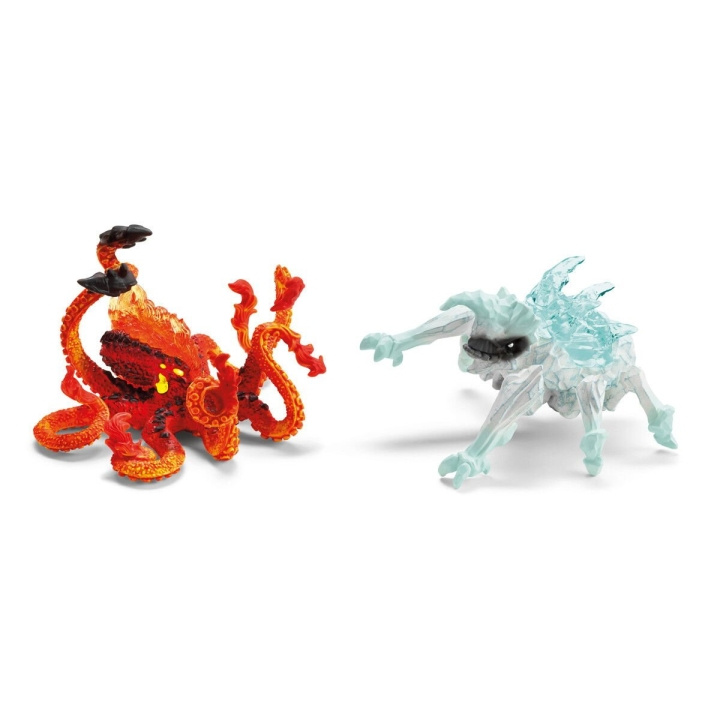 Schleich Eldrador - IJskreeft vs Vuurkraken (70826) in de groep SPEELGOED, KINDER- & BABYPRODUCTEN / Speelgoed / Figuren, Miniaturen & accessoires bij TP E-commerce Nordic AB (C88061)