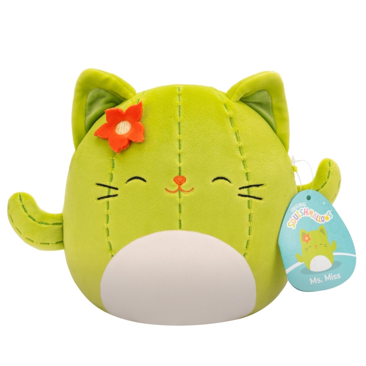 Squishmallows 19 cm P20 Pluche - Mevrouw Miss Cactus Cat (206091) in de groep SPEELGOED, KINDER- & BABYPRODUCTEN / Babyspeelgoed / Knuffels bij TP E-commerce Nordic AB (C88062)