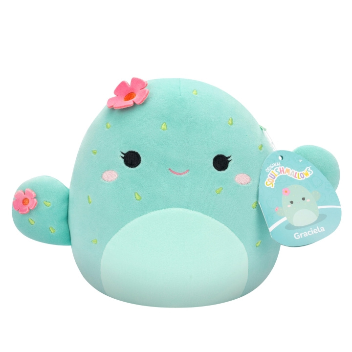 Squishmallows 19 cm P20 Pluche - Graciela Cactus (206077) in de groep SPEELGOED, KINDER- & BABYPRODUCTEN / Babyspeelgoed / Knuffels bij TP E-commerce Nordic AB (C88064)