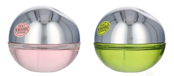 Donna Karan New York DKNY Be Delicious Fresh Blossom Duo Set 60 ml 2x30ml - Be Delicious & Be Delicious Fresh Blossom Edp Spray in de groep BEAUTY & HEALTH / Geuren & Parfum / Parfum / Parfum voor haar bij TP E-commerce Nordic AB (C88103)