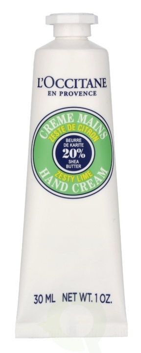 L\'Occitane Shea Butter Zesty Lime Hand Cream 30 ml in de groep BEAUTY & HEALTH / Manicure/pedicure / Handcrèmes bij TP E-commerce Nordic AB (C88139)