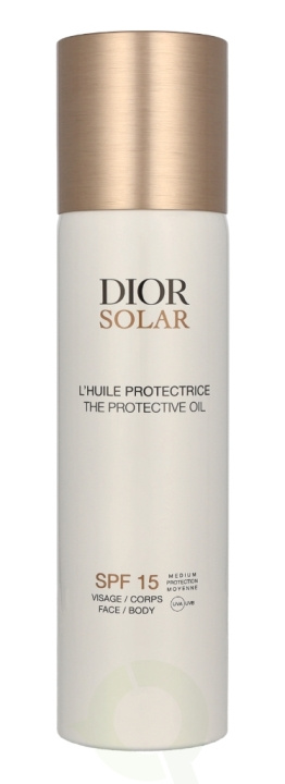 Dior Solar The Protective Oil SPF15 125 ml in de groep BEAUTY & HEALTH / Huidsverzorging / Zonnebank / Zonnebescherming bij TP E-commerce Nordic AB (C88151)