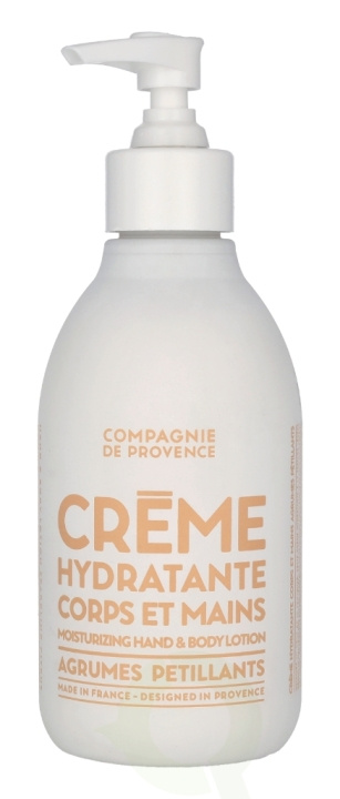 Compagnie De Provence Hand & Body Lotion 300 ml Sparkling Citrus in de groep BEAUTY & HEALTH / Huidsverzorging / Lichaamsverzorging / Body lotion bij TP E-commerce Nordic AB (C88179)