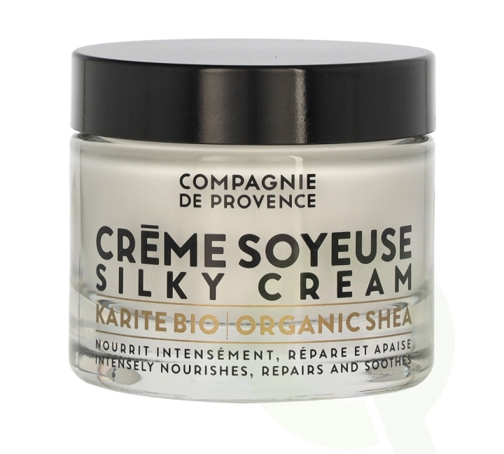 Compagnie De Provence Silky Cream 50 ml Organic Shea in de groep BEAUTY & HEALTH / Huidsverzorging / Lichaamsverzorging / Body lotion bij TP E-commerce Nordic AB (C88192)