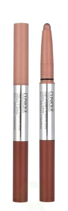 Clinique Impact Duo Eye Shadow 1.9 g #03 Stawberry/Choco in de groep BEAUTY & HEALTH / Makeup / Ogen & Wenkbrauwen / Oogschaduw bij TP E-commerce Nordic AB (C88198)