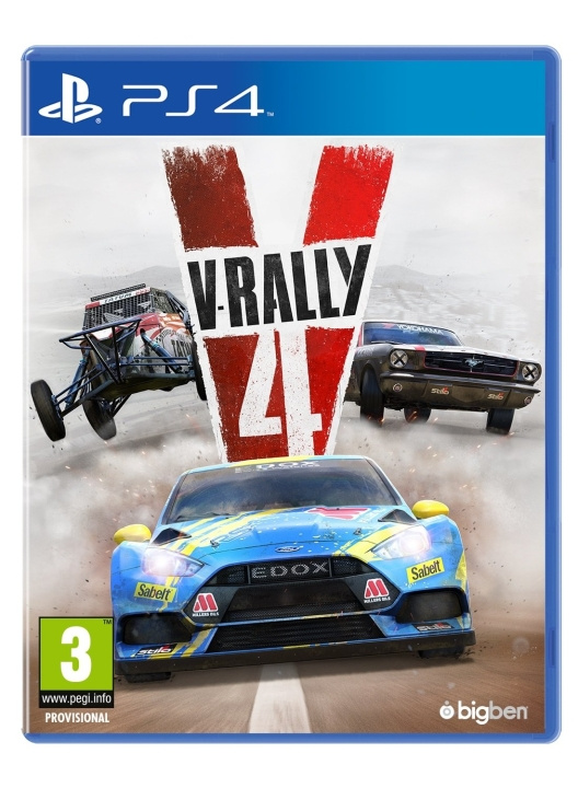 Bigben V-Rally 4 in de groep HOME ELECTRONICS / Spelconsoles en accessoires / Sony PlayStation 4 / Spel bij TP E-commerce Nordic AB (C88303)