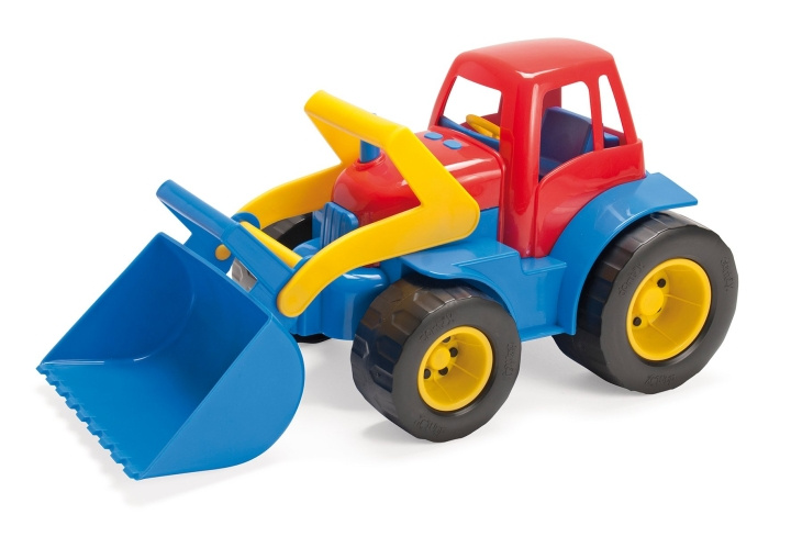 Dantoy Tractor met kunststof wielen (2129) in de groep SPEELGOED, KINDER- & BABYPRODUCTEN / Speelgoed / Speelgoedauto\'s bij TP E-commerce Nordic AB (C88307)