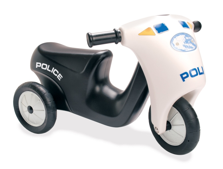 Dantoy Politie scooter met rubberen wielen (3333) in de groep SPEELGOED, KINDER- & BABYPRODUCTEN / Speelgoed / Loopauto\'s bij TP E-commerce Nordic AB (C88309)