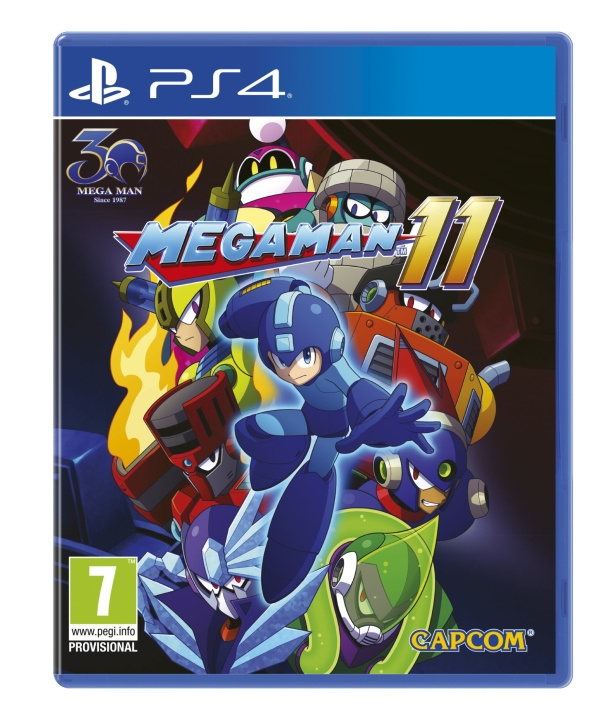 Capcom Megaman 11 in de groep HOME ELECTRONICS / Spelconsoles en accessoires / Sony PlayStation 4 / Spel bij TP E-commerce Nordic AB (C88332)