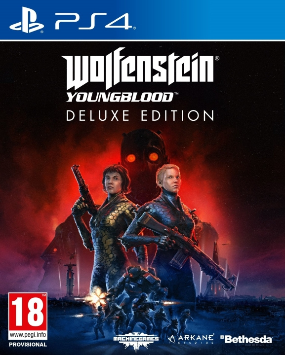 Bethesda Wolfenstein: Youngblood (Deluxe Edition) in de groep HOME ELECTRONICS / Spelconsoles en accessoires / Sony PlayStation 4 / Spel bij TP E-commerce Nordic AB (C88347)