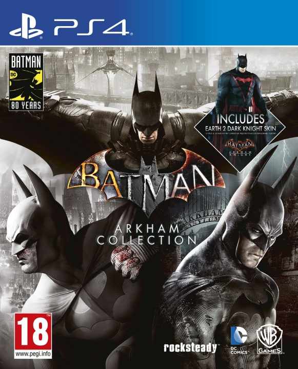 BATMAN Arkham collectie in de groep HOME ELECTRONICS / Spelconsoles en accessoires / Sony PlayStation 4 / Spel bij TP E-commerce Nordic AB (C88351)