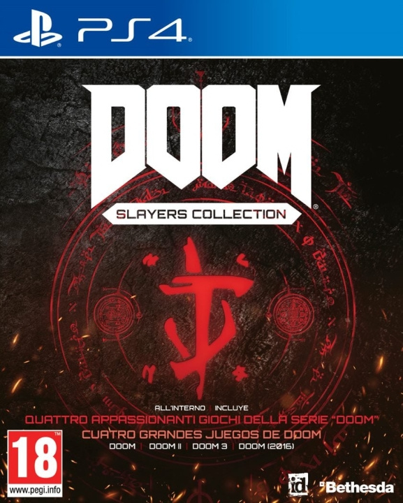 Bethesda DOOM Slachters Collectie in de groep HOME ELECTRONICS / Spelconsoles en accessoires / Sony PlayStation 4 / Spel bij TP E-commerce Nordic AB (C88358)