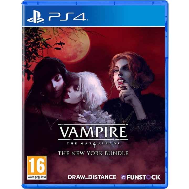 Badland Games Vampier: De Masquerade - Coteries van New York + Schaduwen van New York in de groep HOME ELECTRONICS / Spelconsoles en accessoires / Sony PlayStation 4 / Spel bij TP E-commerce Nordic AB (C88398)