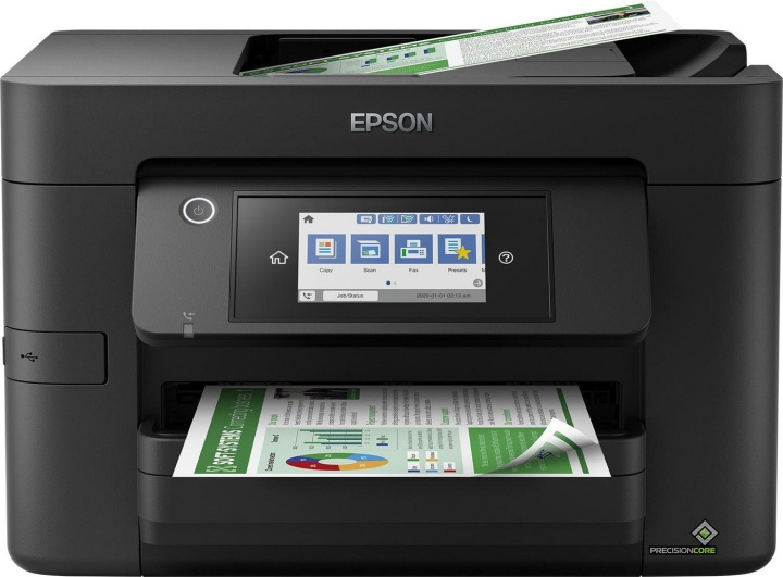 Epson Multifunctionele printer WorkForce Pro WF-4820DWF in de groep COMPUTERS & RANDAPPARATUUR / Printers & Accessoires / Printers / 3D-printer en Accessoires / Skrivare bij TP E-commerce Nordic AB (C88429)