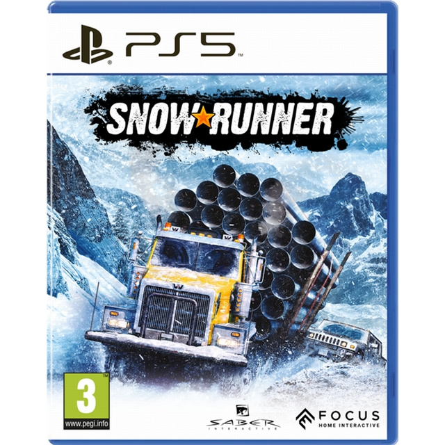 Focus SnowRunner: A MudRunner in de groep HOME ELECTRONICS / Spelconsoles en accessoires / Sony PlayStation 5 / Spel bij TP E-commerce Nordic AB (C88458)