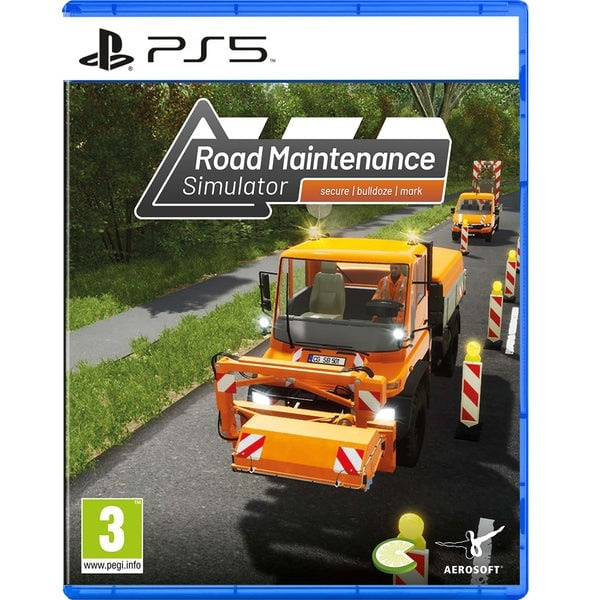 Aerosoft Road Maintenance Simulator in de groep HOME ELECTRONICS / Spelconsoles en accessoires / Sony PlayStation 5 / Spel bij TP E-commerce Nordic AB (C88475)