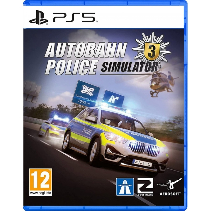 Aerosoft Autobahn Police Simulator 3 in de groep HOME ELECTRONICS / Spelconsoles en accessoires / Sony PlayStation 5 / Spel bij TP E-commerce Nordic AB (C88483)