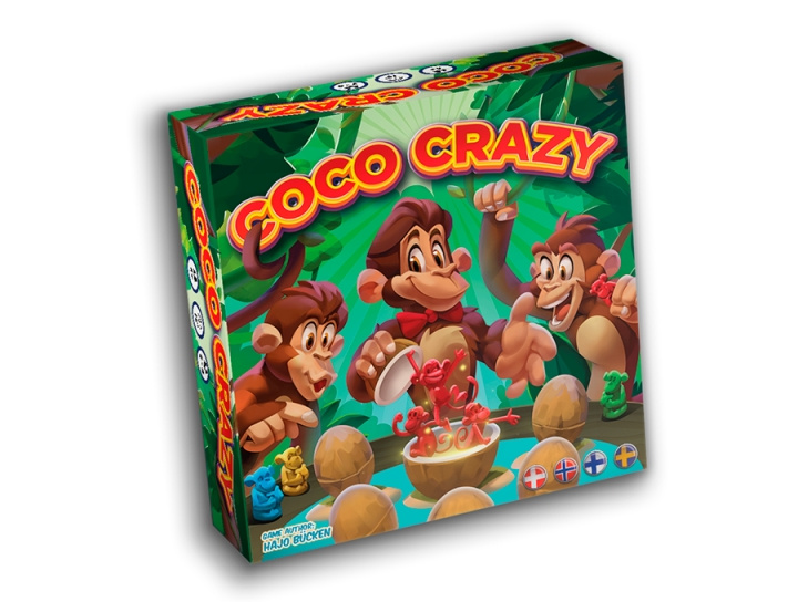 Board games Coco Crazy (Noords) in de groep SPEELGOED, KINDER- & BABYPRODUCTEN / Spelletje / Bordspellen bij TP E-commerce Nordic AB (C88487)