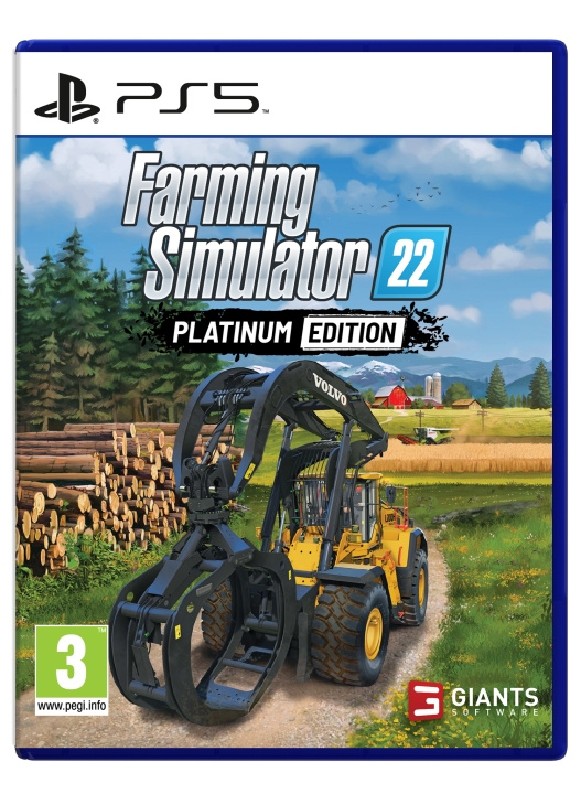 Giants Farming Simulator 22 (Platinum Edition) in de groep HOME ELECTRONICS / Spelconsoles en accessoires / Sony PlayStation 5 / Spel bij TP E-commerce Nordic AB (C88492)