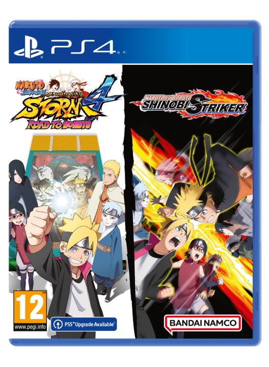 BANDAI NAMCO Naruto Shippuden Ultimate Ninja Storm 4, Road to Boruto + Naruto to Boruto Shinobi Striker in de groep HOME ELECTRONICS / Spelconsoles en accessoires / Sony PlayStation 4 / Spel bij TP E-commerce Nordic AB (C88504)