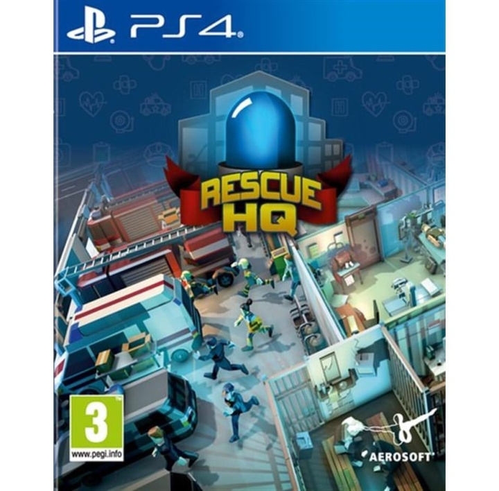 Aerosoft Rescue HQ - De Tycoon in de groep HOME ELECTRONICS / Spelconsoles en accessoires / Sony PlayStation 4 / Spel bij TP E-commerce Nordic AB (C88529)