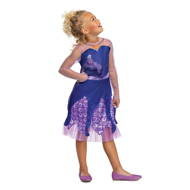 Disguise Klassiek Kostuum - Ursula (128 cm) in de groep SPEELGOED, KINDER- & BABYPRODUCTEN / Speelgoed / Gemaskered kostuums bij TP E-commerce Nordic AB (C88569)