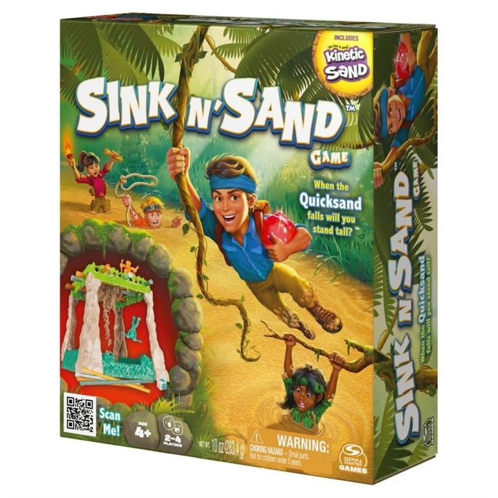 Board games Zink N Zand - Spel voor 4 spelers (Scandinavisch) (6058250) in de groep SPEELGOED, KINDER- & BABYPRODUCTEN / Spelletje / Bordspellen bij TP E-commerce Nordic AB (C88579)