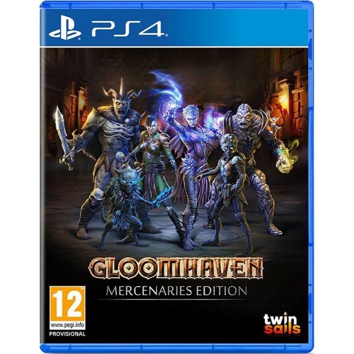 Asmodee Gloomhaven (huurlingeneditie) in de groep HOME ELECTRONICS / Spelconsoles en accessoires / Sony PlayStation 4 / Spel bij TP E-commerce Nordic AB (C88625)