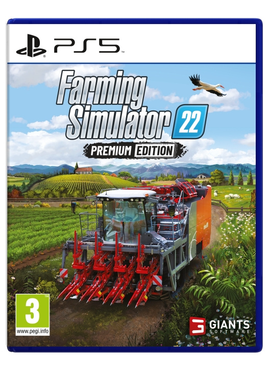 Giants Farming Simulator 22 Premium Edition in de groep HOME ELECTRONICS / Spelconsoles en accessoires / Sony PlayStation 5 / Spel bij TP E-commerce Nordic AB (C88626)