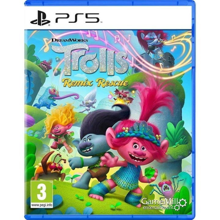 Game Mill DreamWorks Trolls Remix Rescue in de groep HOME ELECTRONICS / Spelconsoles en accessoires / Sony PlayStation 5 / Spel bij TP E-commerce Nordic AB (C88642)