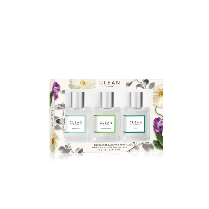 Clean 3 Pack Layering 3 x 30 ml Geschenkset in de groep BEAUTY & HEALTH / Cadeausets / Cadeausets voor haar bij TP E-commerce Nordic AB (C88655)