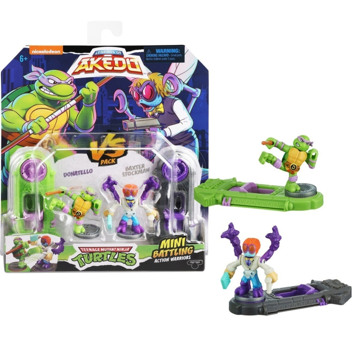 Akedo Teenage Mutant Ninja Turtle Versus Pack - asst. ( 20306 ) in de groep SPEELGOED, KINDER- & BABYPRODUCTEN / Speelgoed / Figuren, Miniaturen & accessoires bij TP E-commerce Nordic AB (C88656)