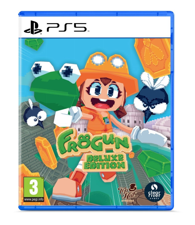 Clear River Games Frogun - Deluxe-uitgave in de groep HOME ELECTRONICS / Spelconsoles en accessoires / Sony PlayStation 5 / Spel bij TP E-commerce Nordic AB (C88692)