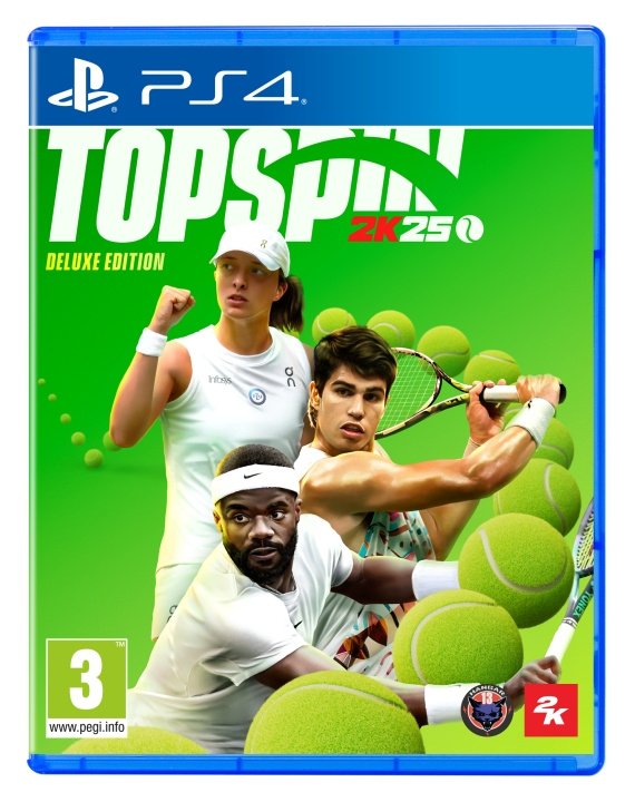 2K Games TopSpin 2K25 (Deluxe-uitgave) in de groep HOME ELECTRONICS / Spelconsoles en accessoires / Sony PlayStation 4 / Spel bij TP E-commerce Nordic AB (C88721)