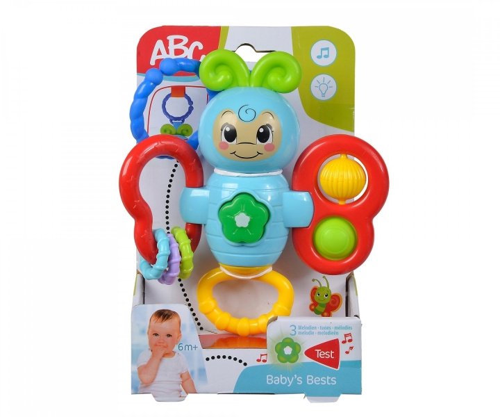 ABC Multifunctionele Vlinder (104010019) in de groep SPEELGOED, KINDER- & BABYPRODUCTEN / Babyspeelgoed / Activiteitenspeelgoed bij TP E-commerce Nordic AB (C88732)