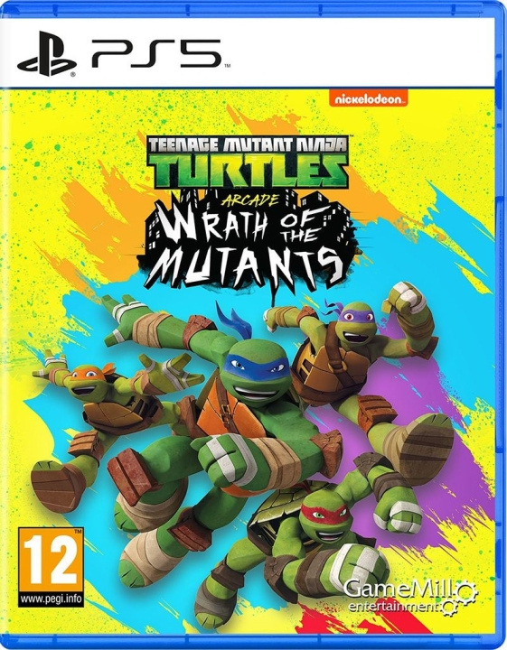 Game Mill Teenage Mutant Ninja Turtles: Wrath of the Mutants in de groep HOME ELECTRONICS / Spelconsoles en accessoires / Sony PlayStation 5 / Spel bij TP E-commerce Nordic AB (C88770)