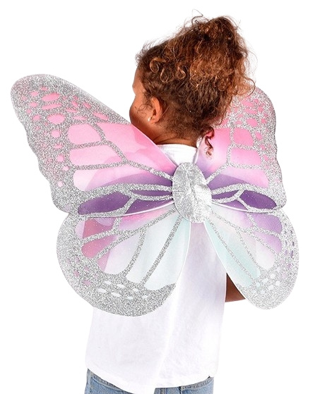 Den Goda Fen Vleugels Mega Glitter (56 cm) (F3535) in de groep SPEELGOED, KINDER- & BABYPRODUCTEN / Speelgoed / Gemaskered kostuums bij TP E-commerce Nordic AB (C88801)