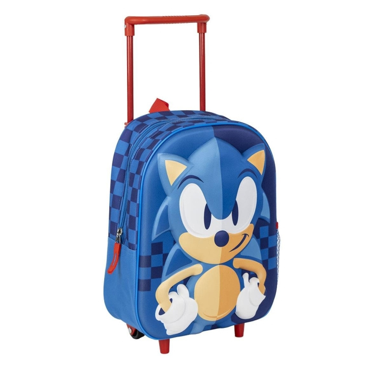 Cerda Kinderrugzak Trolley 3D - Sonic (2100005121) in de groep SPEELGOED, KINDER- & BABYPRODUCTEN / Reizen / Kindertassen / Koffers bij TP E-commerce Nordic AB (C88870)