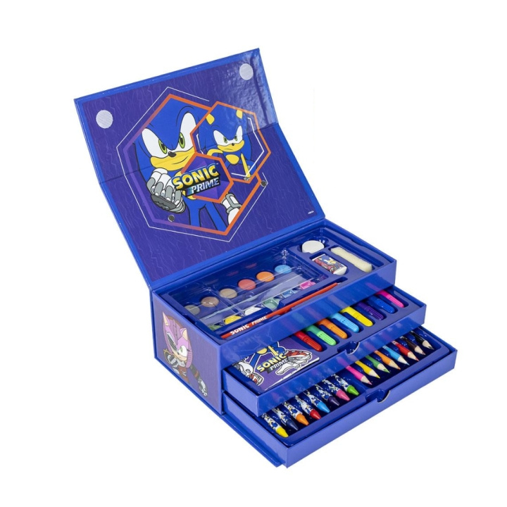 Cerda Kleurplaten schrijfset - Sonic Prime (2700001216) in de groep SPEELGOED, KINDER- & BABYPRODUCTEN / Speelgoed / Tekenen & Tellen bij TP E-commerce Nordic AB (C88892)