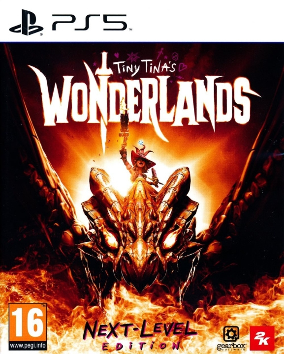 2K Games Tiny Tina\'s Wonderlands Next-Level Edition in de groep HOME ELECTRONICS / Spelconsoles en accessoires / Sony PlayStation 5 / Spel bij TP E-commerce Nordic AB (C88898)