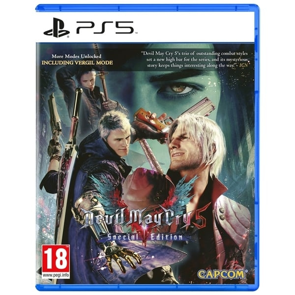 Capcom Devil May Cry 5 (Special Edition) in de groep HOME ELECTRONICS / Spelconsoles en accessoires / Sony PlayStation 5 / Spel bij TP E-commerce Nordic AB (C88952)