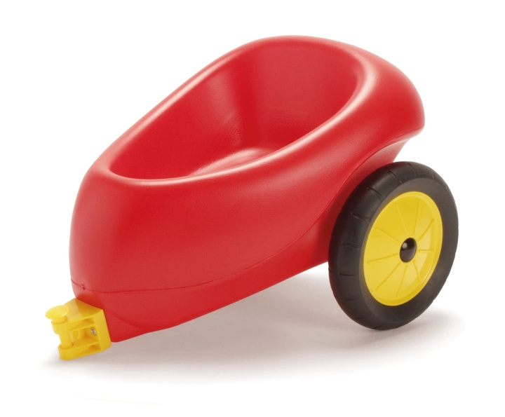 Dantoy Aanhangwagen met rubberen wielen - Rood (3336) in de groep SPEELGOED, KINDER- & BABYPRODUCTEN / Speelgoed / Loopauto\'s bij TP E-commerce Nordic AB (C88967)