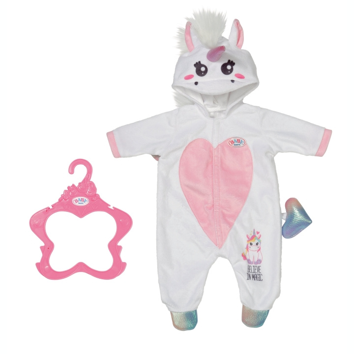 BABY BornBABY Born - Eenhoorn onesie, 43cm (832936) in de groep SPEELGOED, KINDER- & BABYPRODUCTEN / Speelgoed / Docks & Accessoires bij TP E-commerce Nordic AB (C88968)