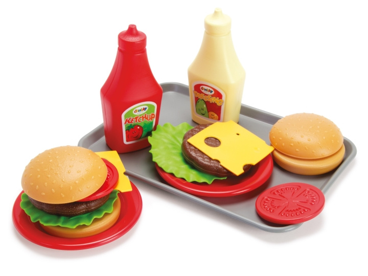 Dantoy Hamburger set (4670) in de groep SPEELGOED, KINDER- & BABYPRODUCTEN / Speelgoed / Klein huis en rollenspel bij TP E-commerce Nordic AB (C88984)