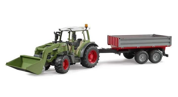 Bruder Fendt Vario 211 met voorlader en kipwagen (02182) in de groep SPEELGOED, KINDER- & BABYPRODUCTEN / Speelgoed / Speelgoedauto\'s bij TP E-commerce Nordic AB (C89007)