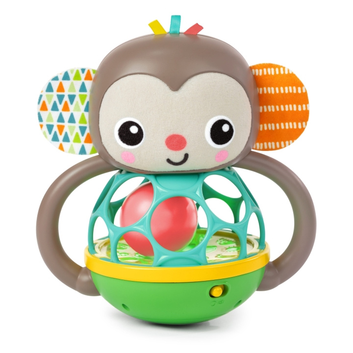 Bright Starts Grab n\' Shake Aap Oball - (BS-16779) in de groep SPEELGOED, KINDER- & BABYPRODUCTEN / Babyspeelgoed / Activiteitenspeelgoed bij TP E-commerce Nordic AB (C89037)