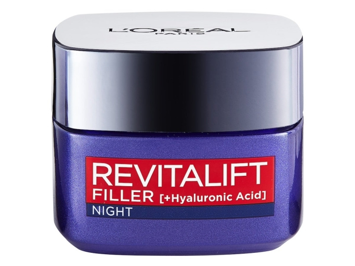 L\'Oréal Revitalift Filler [HA] Nachtcrème 50 ml in de groep BEAUTY & HEALTH / Huidsverzorging / Gezicht / Gezichtscrèmes bij TP E-commerce Nordic AB (C89072)