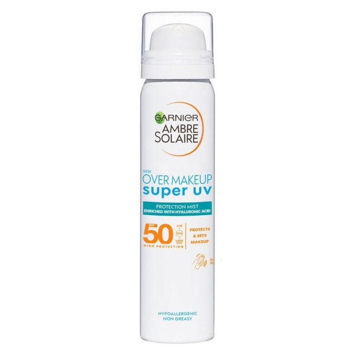 Garnier Ambre Solaire - Sensitive Adv. Zonnebeschermingsnevel Gezicht 75ml - SPF 50 in de groep BEAUTY & HEALTH / Huidsverzorging / Zonnebank / Zonnebescherming bij TP E-commerce Nordic AB (C89077)