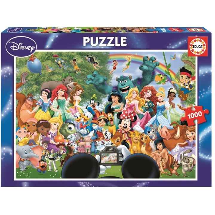 Educa Puzzel 1000 - De wondere wereld van Disney II (016297) in de groep SPORT, VRIJE TIJD & HOBBY / Hobby / Puzzel bij TP E-commerce Nordic AB (C89093)