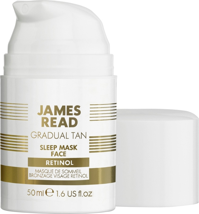 James Read Slaapmasker Tan Retinol 50 ml in de groep BEAUTY & HEALTH / Huidsverzorging / Zonnebank / Bruin zonder zon bij TP E-commerce Nordic AB (C89100)